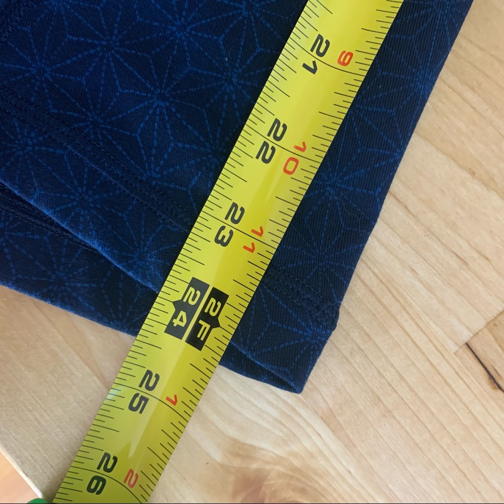 Lululemon Power Up Tank II in Sashiko Star Inkwell Rugged Blue Size 4 - Picture 10 of 10